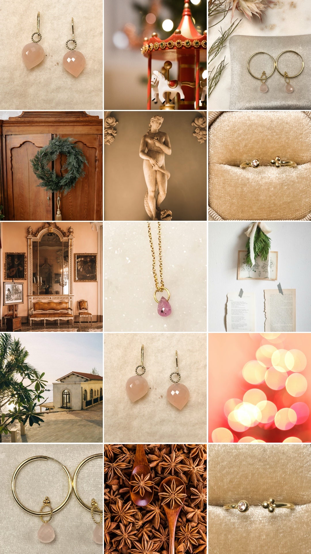 ADVENTSKALENDER 14K ECHTGOLD