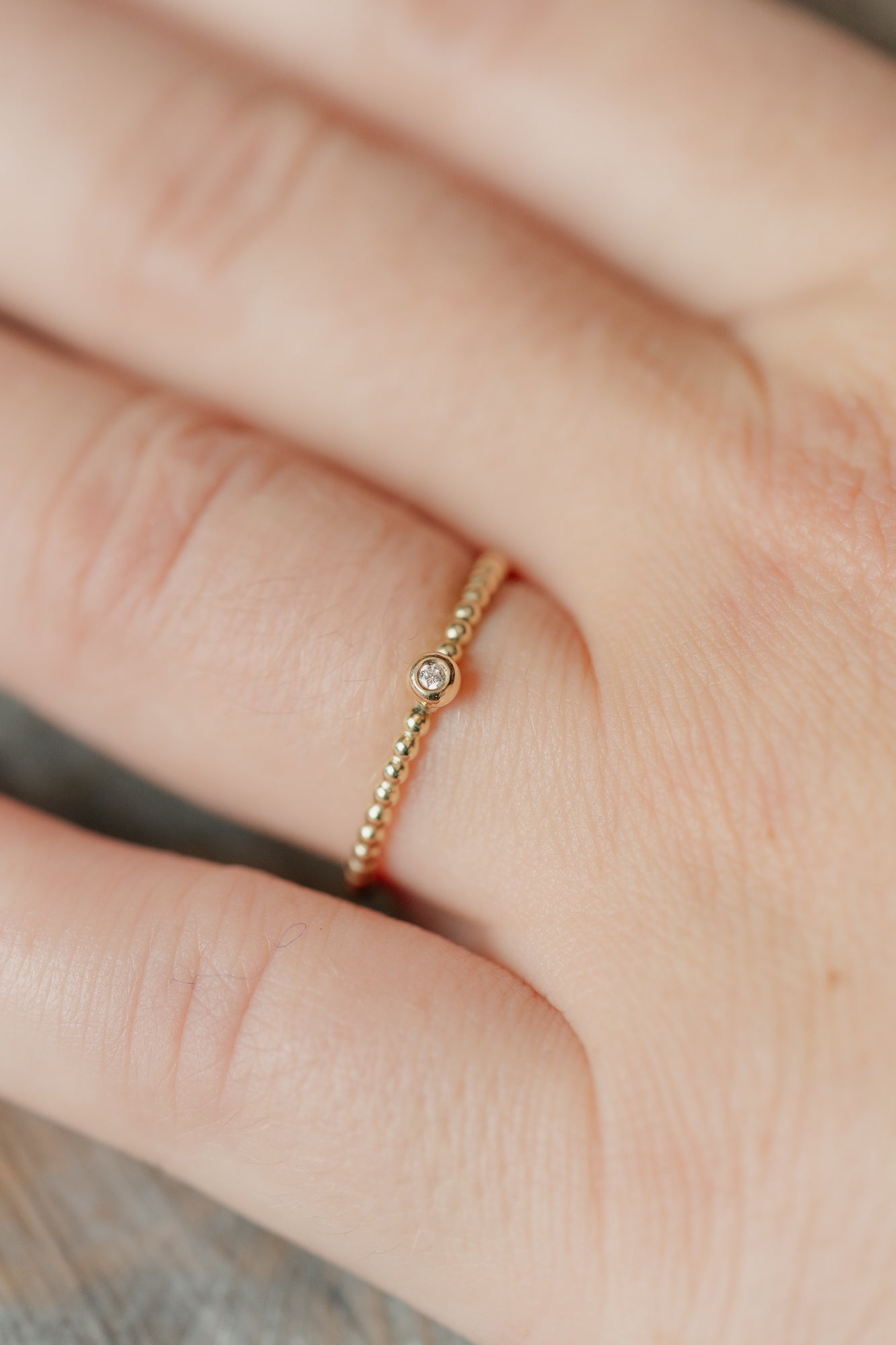 LILY RING 14 K GOLD