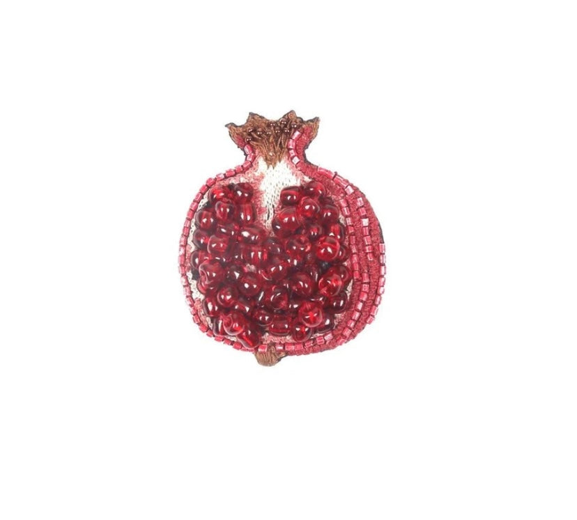 BROSCHE GRANATAPFEL