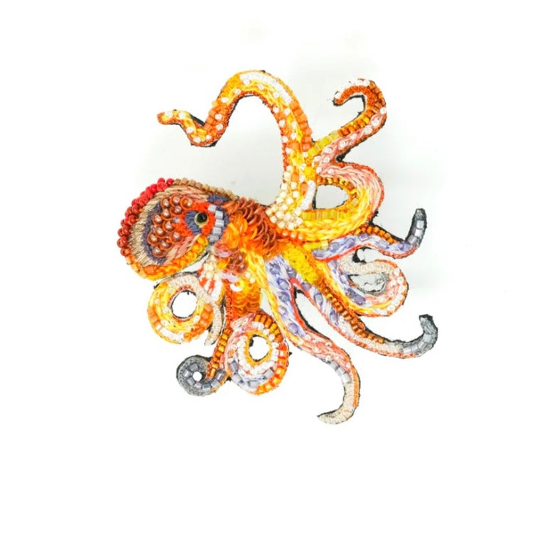 BROSCHE OKTOPUS