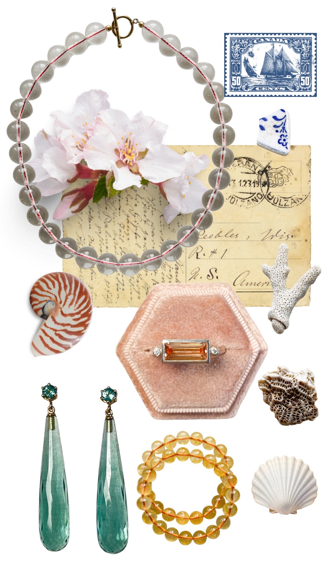 EMY BERGKRISTALL KETTE