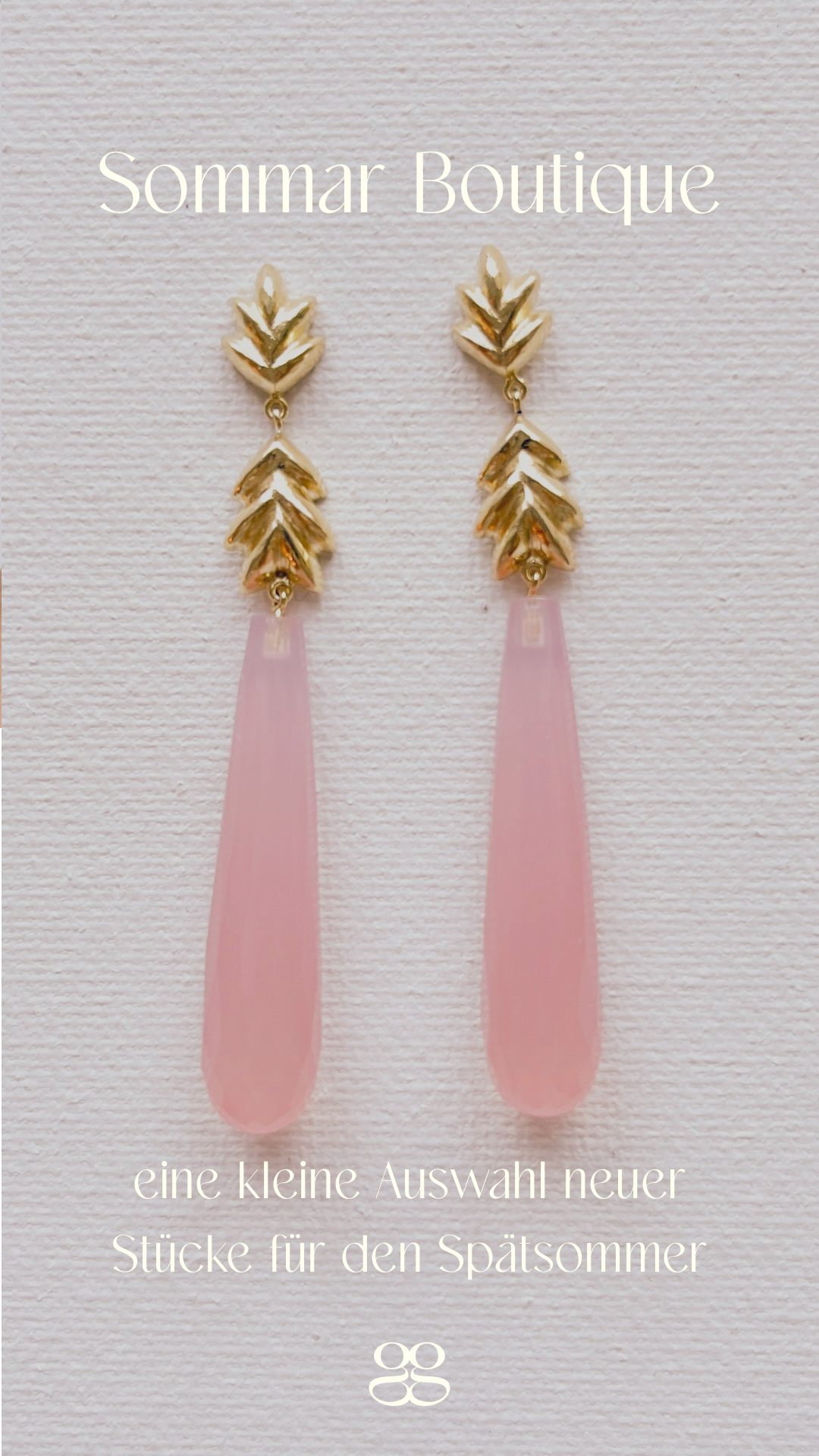 LAVENDA OHRRINGE CHALCEDON