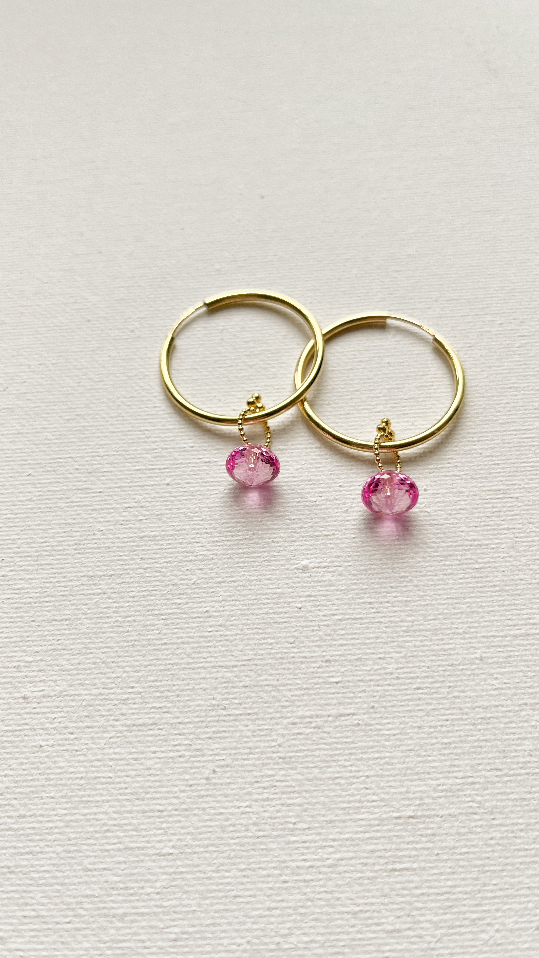 MAILA CREOLEN PINK QUARZ